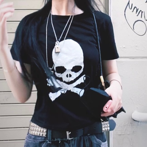 kimthestargirl skull tee - Picture 3 of 3